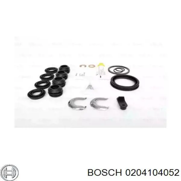 0204104052 Bosch juego de reparación, pinza de freno delantero