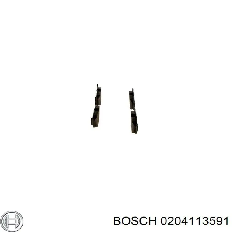 Juego de zapatas de frenos de tambor, con cilindros, completo Bosch 0204113591