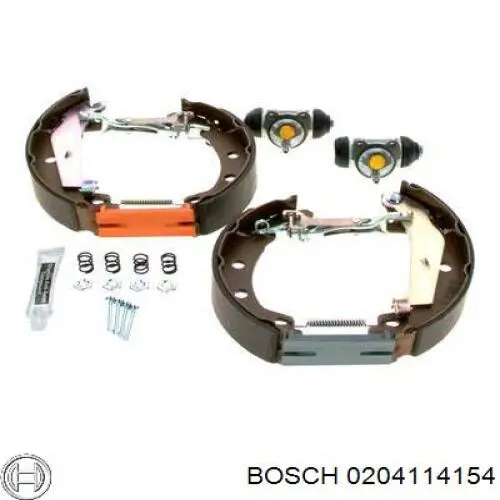 Comprar 0204114154 Bosch Zapatas de freno