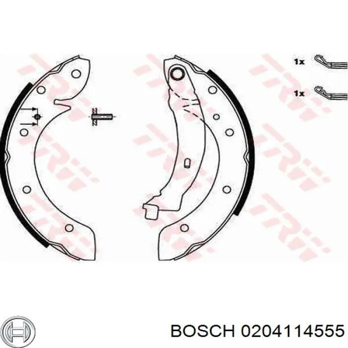 Zapatas de freno traseras Brembo H68062