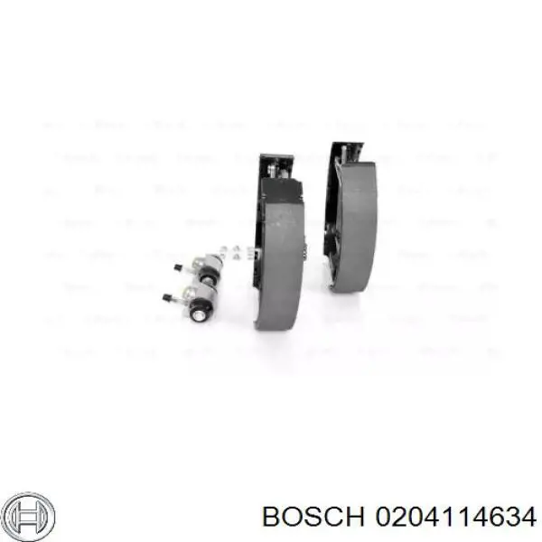 Comprar 0204114634 Bosch Kit de frenos de tambor, con cilindros, completo