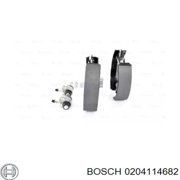 Comprar 0204114682 Bosch Kit de frenos de tambor, con cilindros, completo