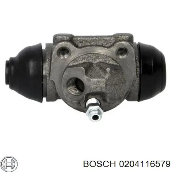 0204116579 Bosch cilindro de freno de rueda trasero