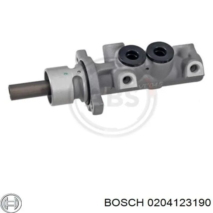 0204123190 Bosch cilindro principal de freno