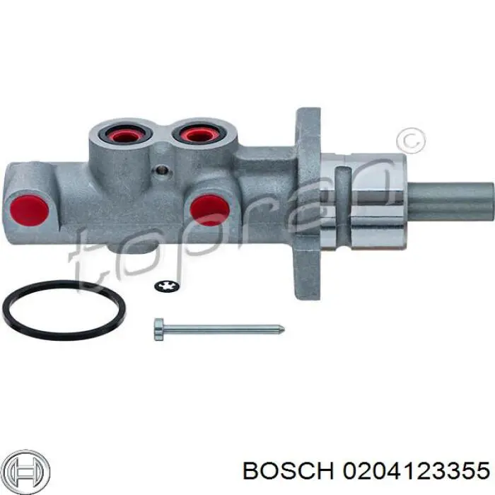 0204123355 Bosch cilindro principal de freno