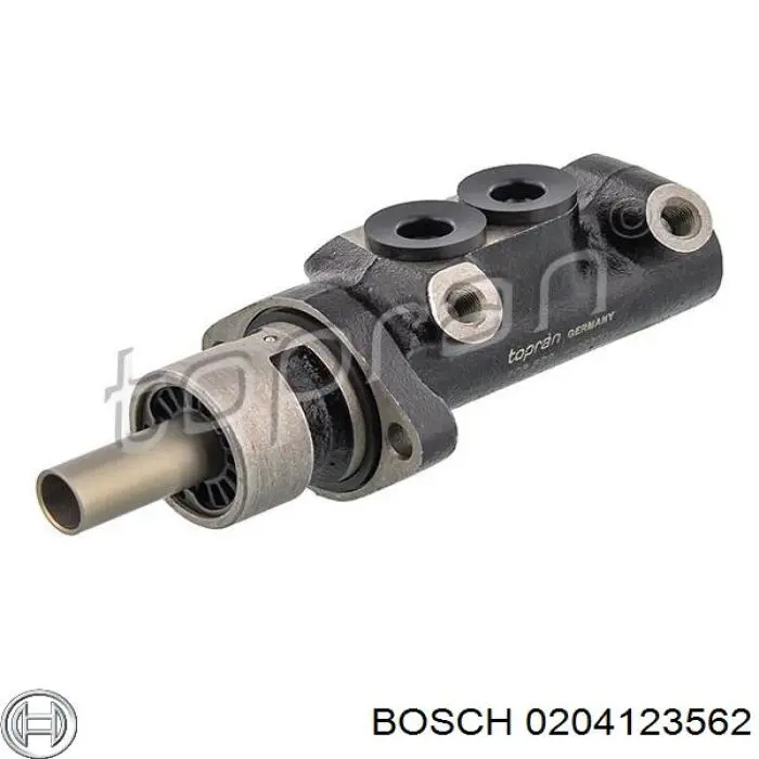 0204123562 Bosch cilindro principal de freno