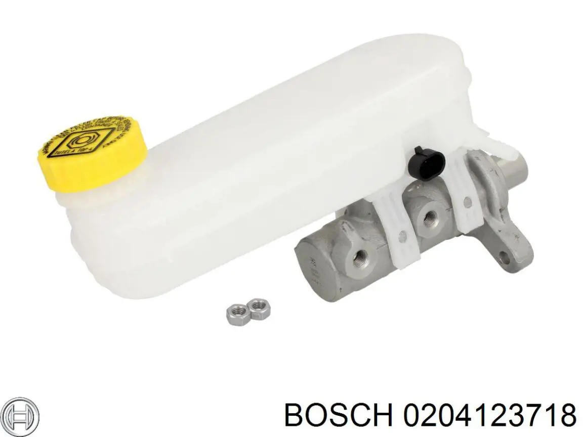 0 204 123 718 Bosch cilindro principal de freno