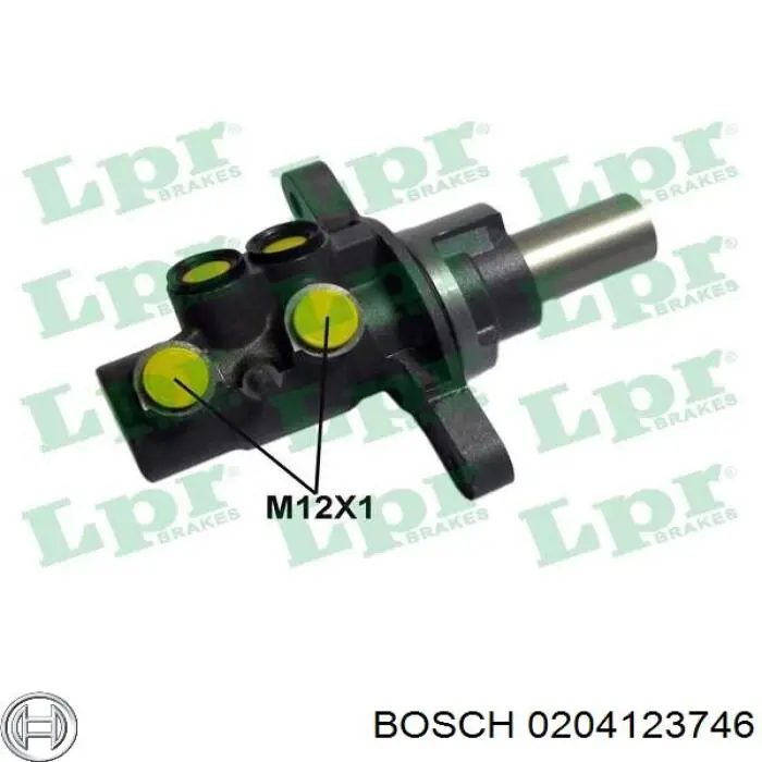 Cilindro maestro de frenos Bosch 0204123746 precio, desde 56,63 EUR