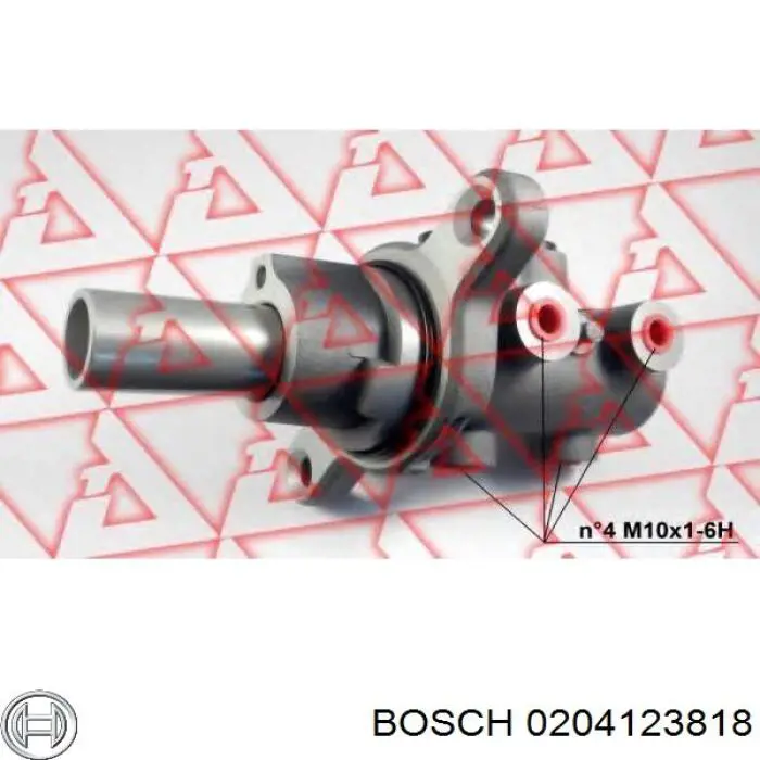 0 204 123 818 Bosch bomba de freno