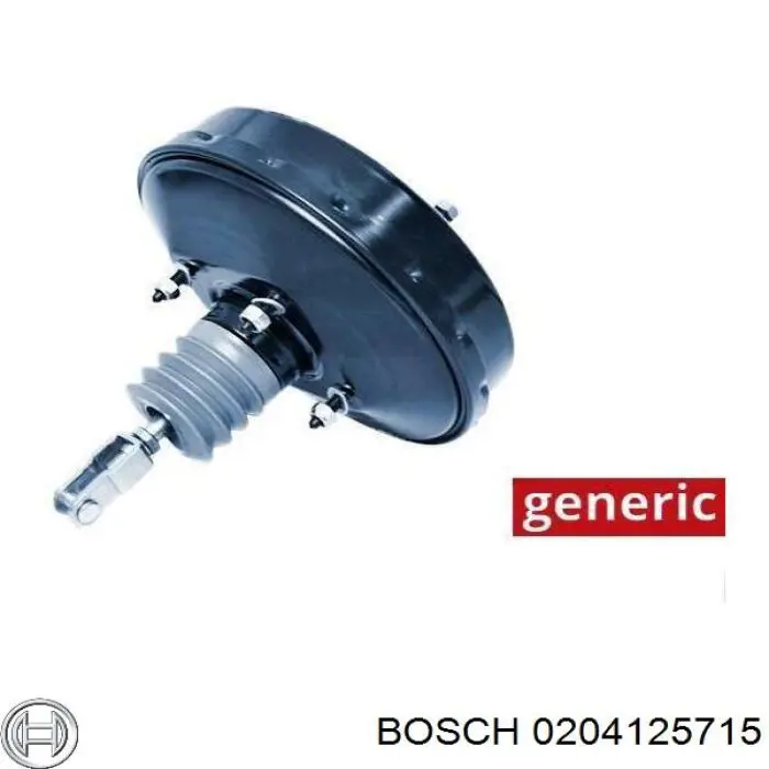0204125715 Bosch servofrenos