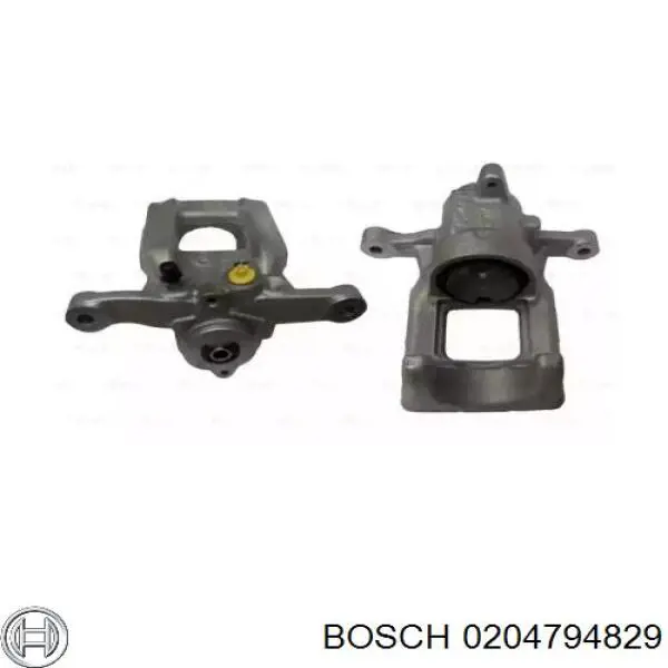 0204794829 Bosch pinza de freno trasero derecho