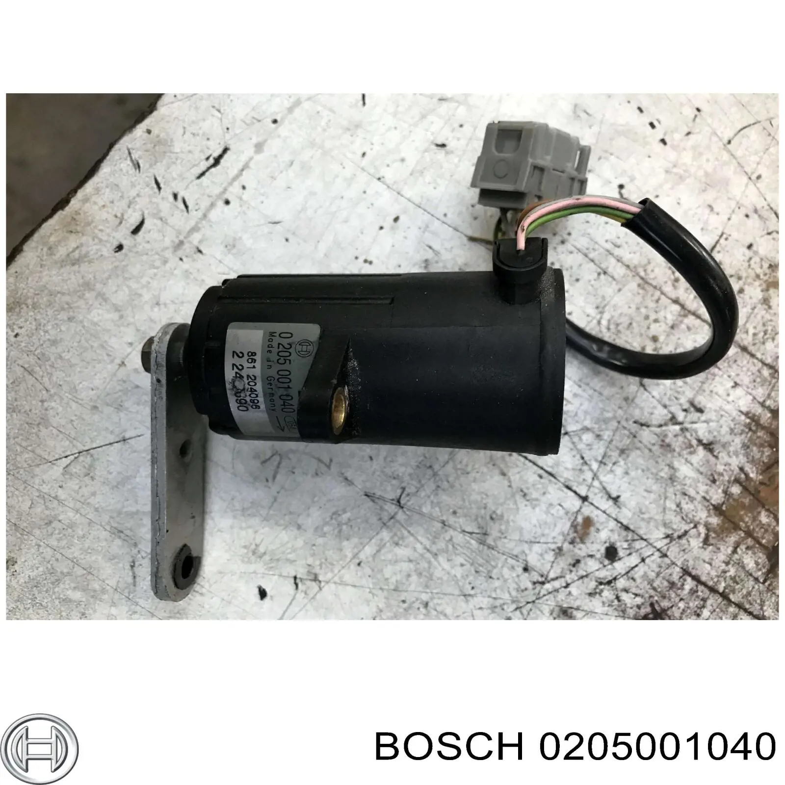 0205001040 Bosch sensor de posicion del pedal del acelerador