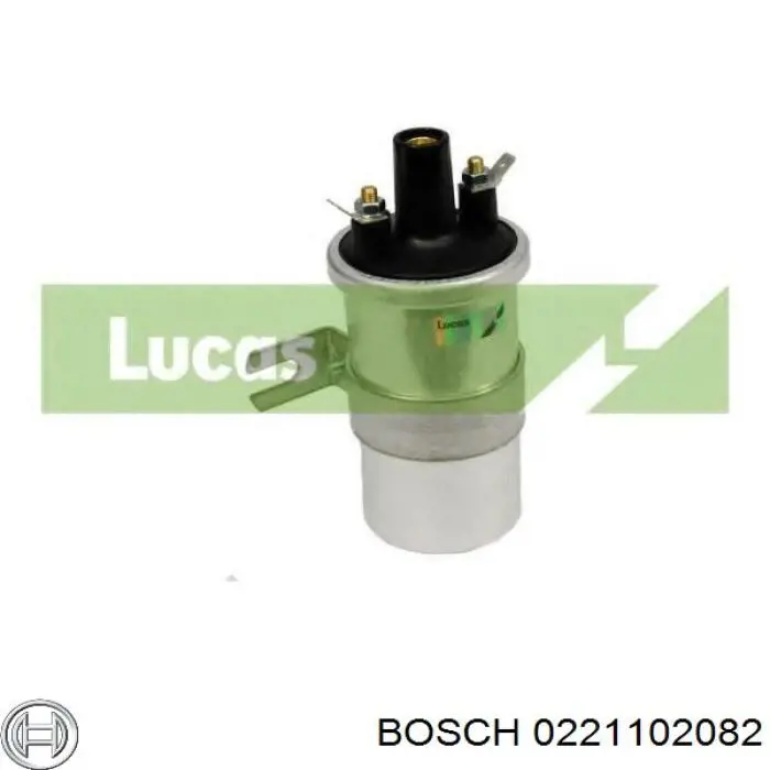 Bobina de chispa Bosch 0221102082 precio, desde 41,43 EUR