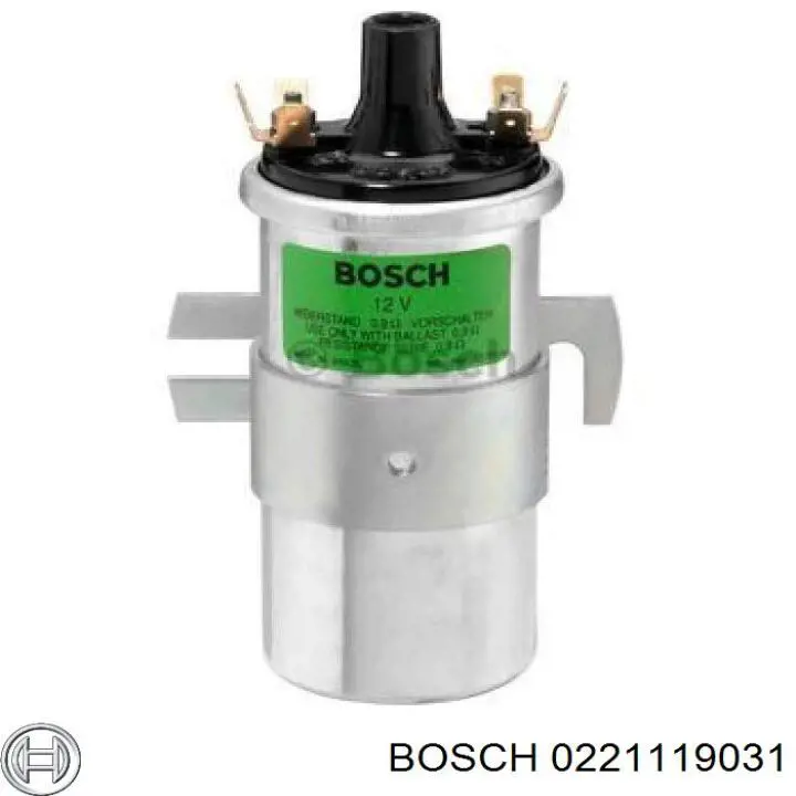 0221119031 Bosch Bobina de ignición