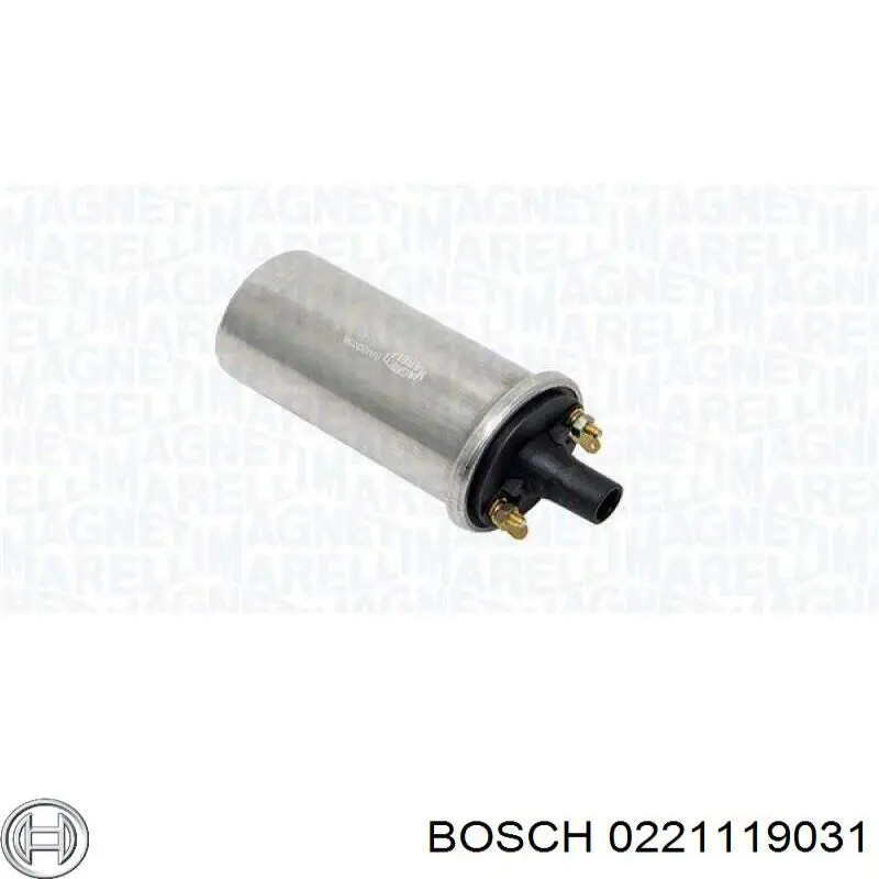 Bobina de chispa Bosch 0221119031 precio, desde 46,46 EUR