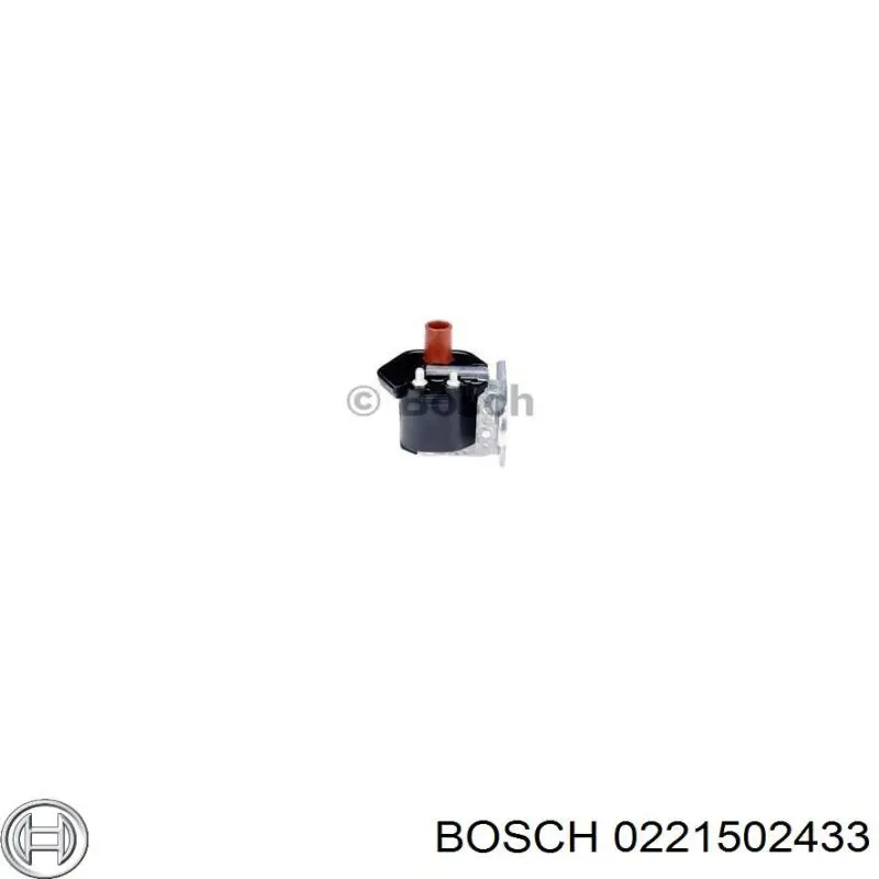 0 221 502 433 Bosch bobina