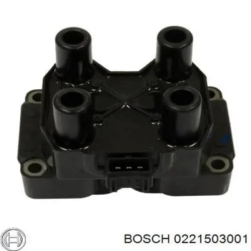 0221503001 Bosch Bobina de ignición