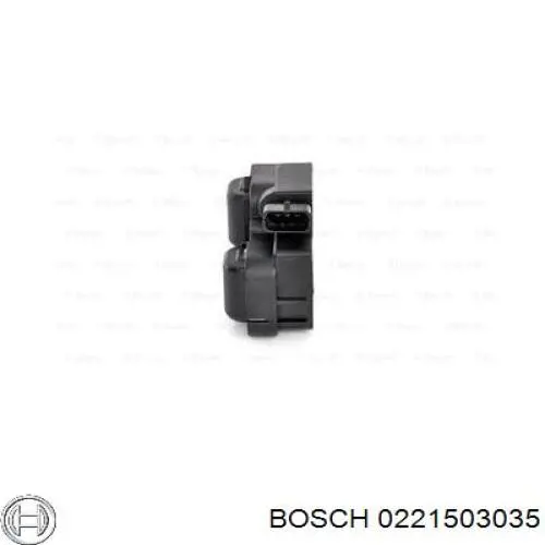 0221503035 Bosch bobina de encendido