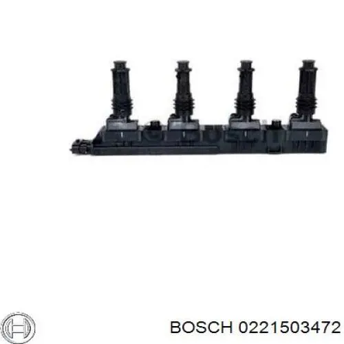 0221503472 Bosch bobina