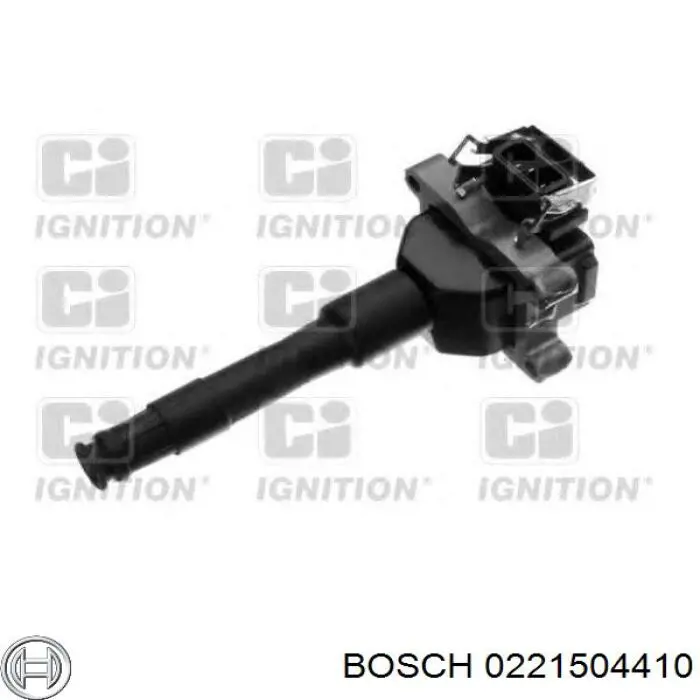 Bobina de chispa Bosch 0221504410 precio, desde 27,59 EUR