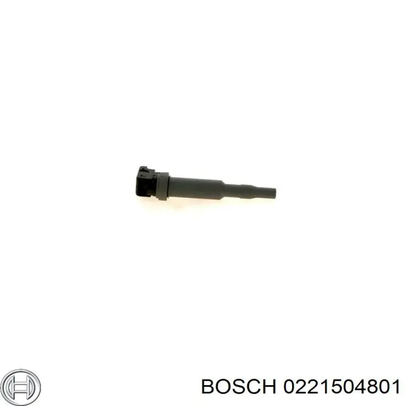 0 221 504 801 Bosch bobina de encendido