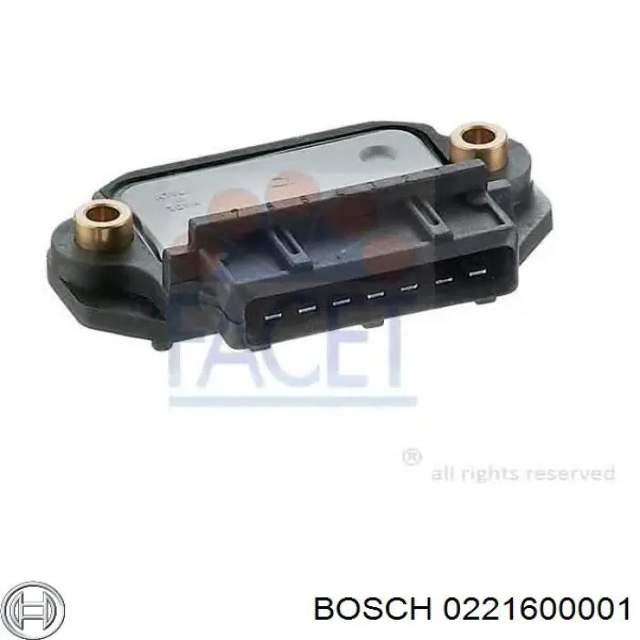 Unidad de mando sistema de encendido Bosch 0221600001 precio, desde 19,45 EUR