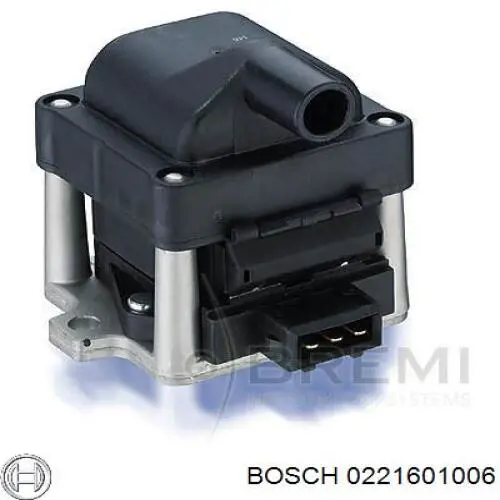 0221601006 Bosch bobina