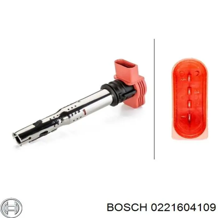 Bobina de chispa Bosch 0221604109 precio, desde 27,71 EUR