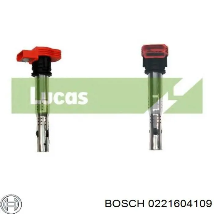 Bobina de encendido Bosch 0221604109