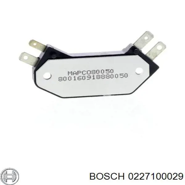 0227100029 Bosch módulo de encendido