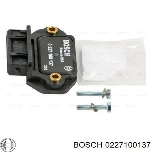 0227100137 Bosch módulo de encendido