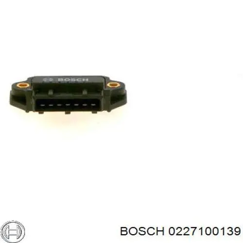 0227100139 Bosch módulo de encendido