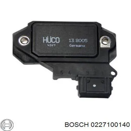 0227100140 Bosch módulo de encendido