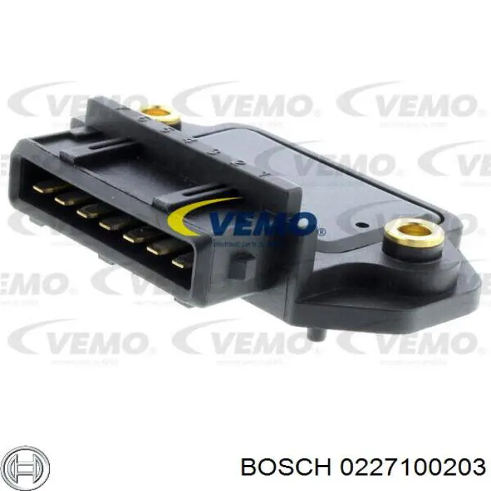 0227100203 Bosch Modulo encendido