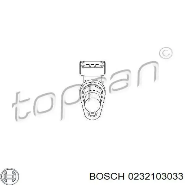 Sensor de árbol de levas Bosch 0232103033 precio, desde 29,75 EUR