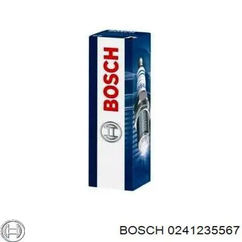 0 241 235 567 Bosch bujía