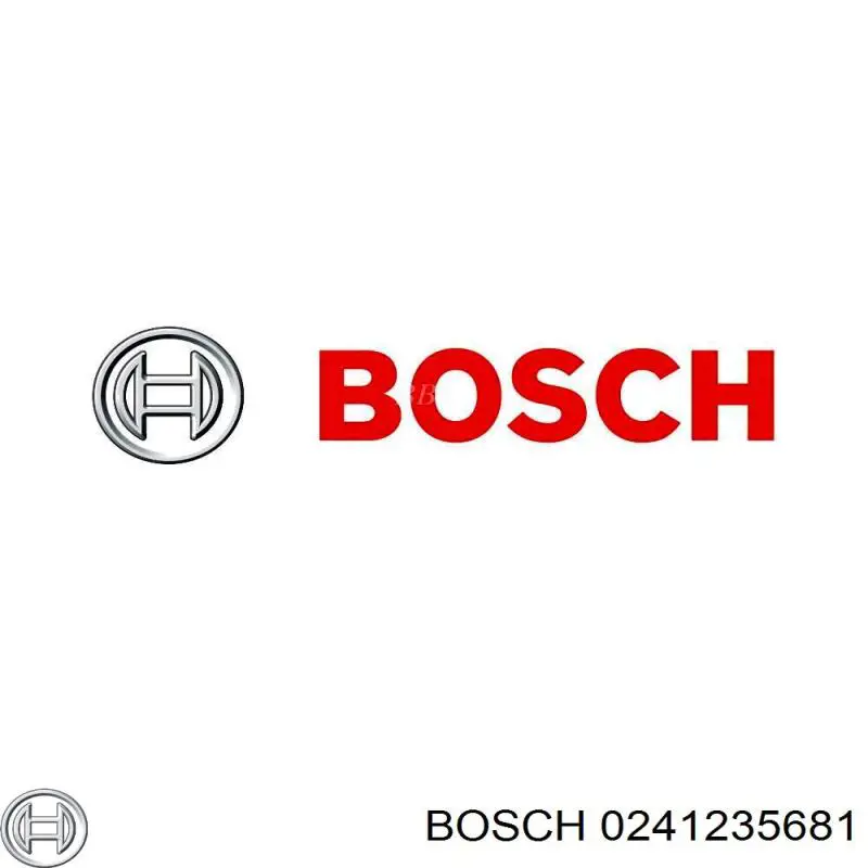0241235681 Bosch bujía