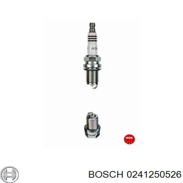 0241250526 Bosch bujía