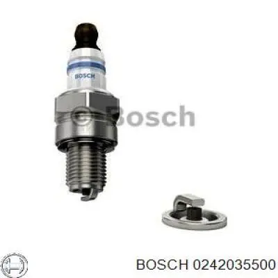 0242035500 Bosch bujía de encendido