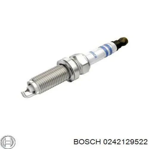 0 242 129 522 Bosch bujía de encendido