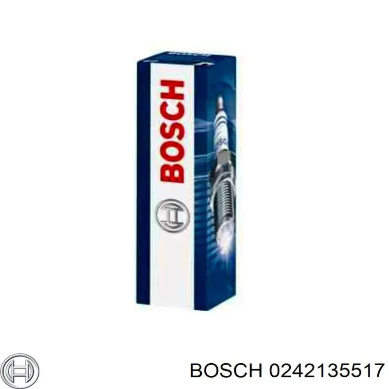 0 242 135 517 Bosch bujía