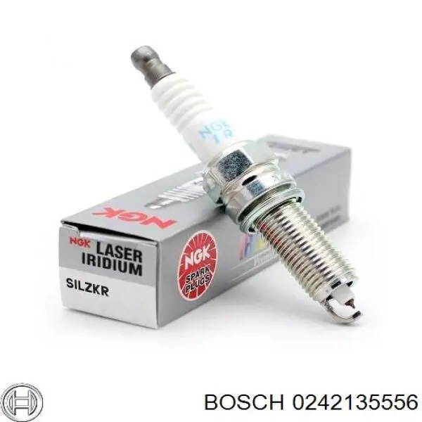 0242135556 Bosch bujía de encendido