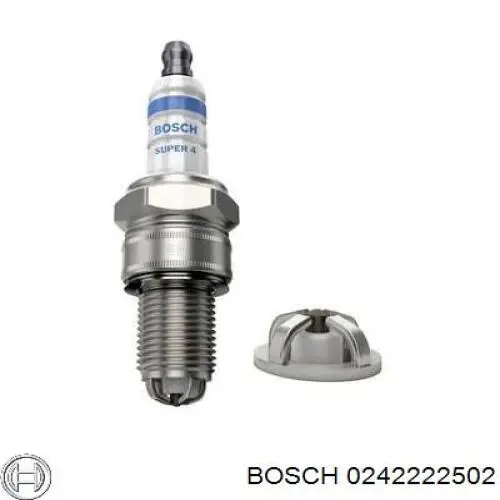 Bujía de encendido Bosch 0242222502