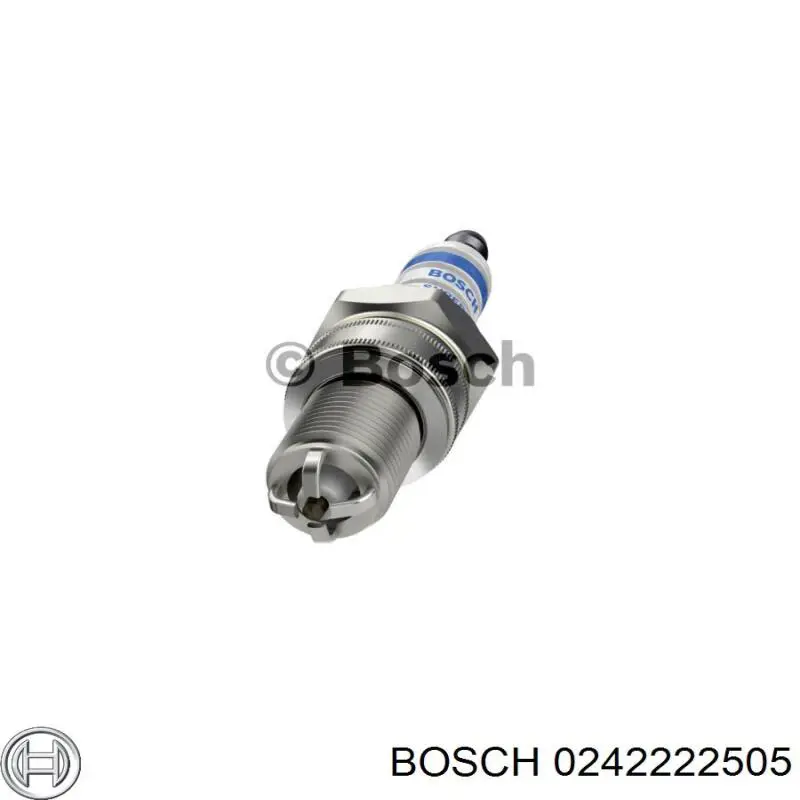 0 242 222 505 Bosch bujía