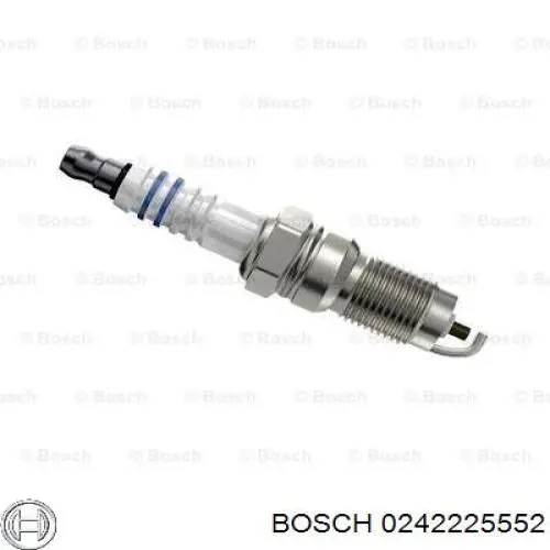 Bujía de encendido Bosch 0242225552