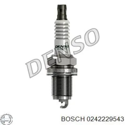 0242229543 Bosch bujía de encendido