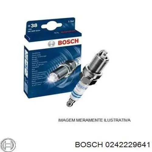 Bujías Bosch 0242229641 precio, desde 13,37 EUR