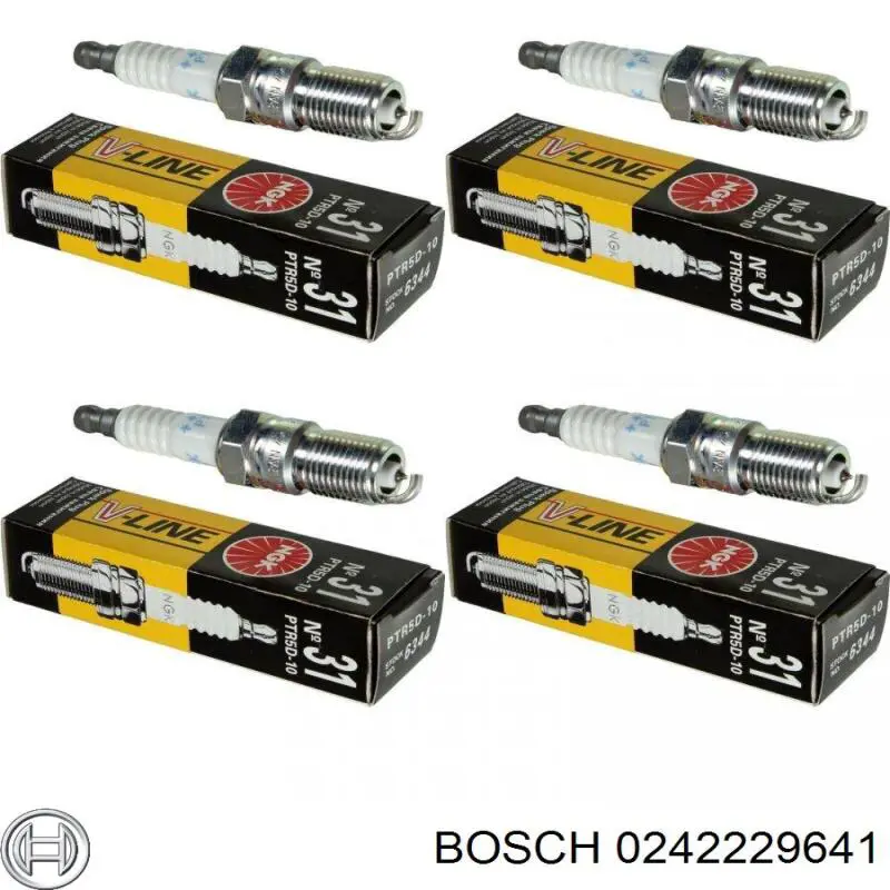 Comprar 0242229641 Bosch Bujía de encendido