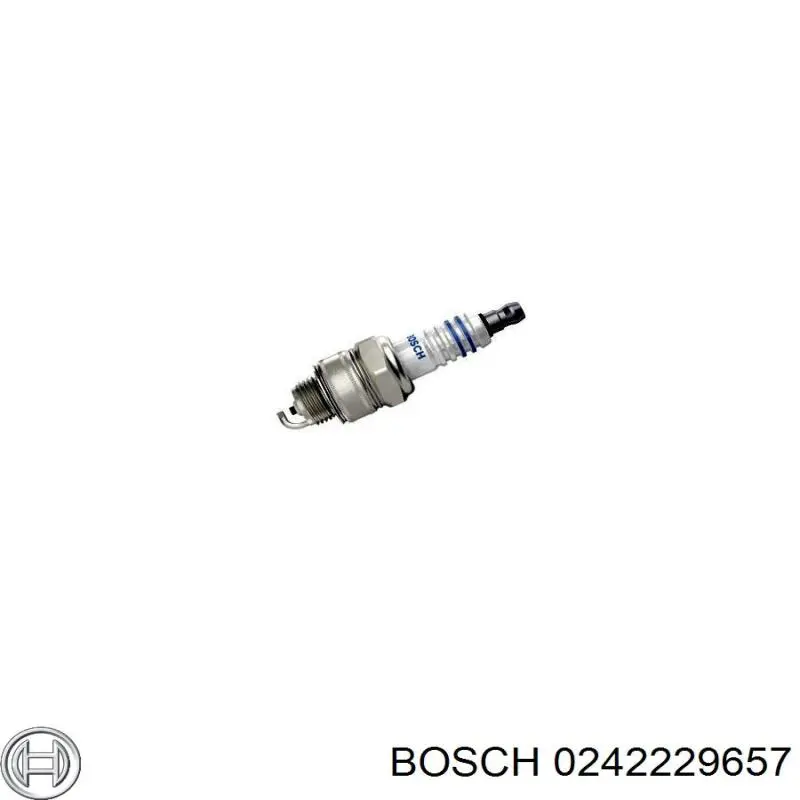 0242229657 Bosch bujía de encendido