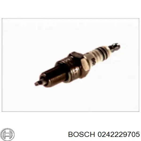 0242229705 Bosch bujía de encendido